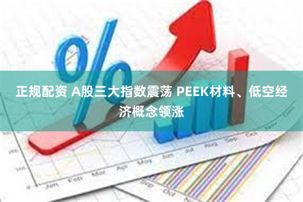正规配资 A股三大指数震荡 PEEK材料、低空经济概念领涨