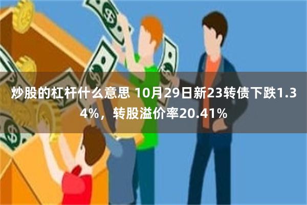 炒股的杠杆什么意思 10月29日新23转债下跌1.34%，转股溢价率20.41%